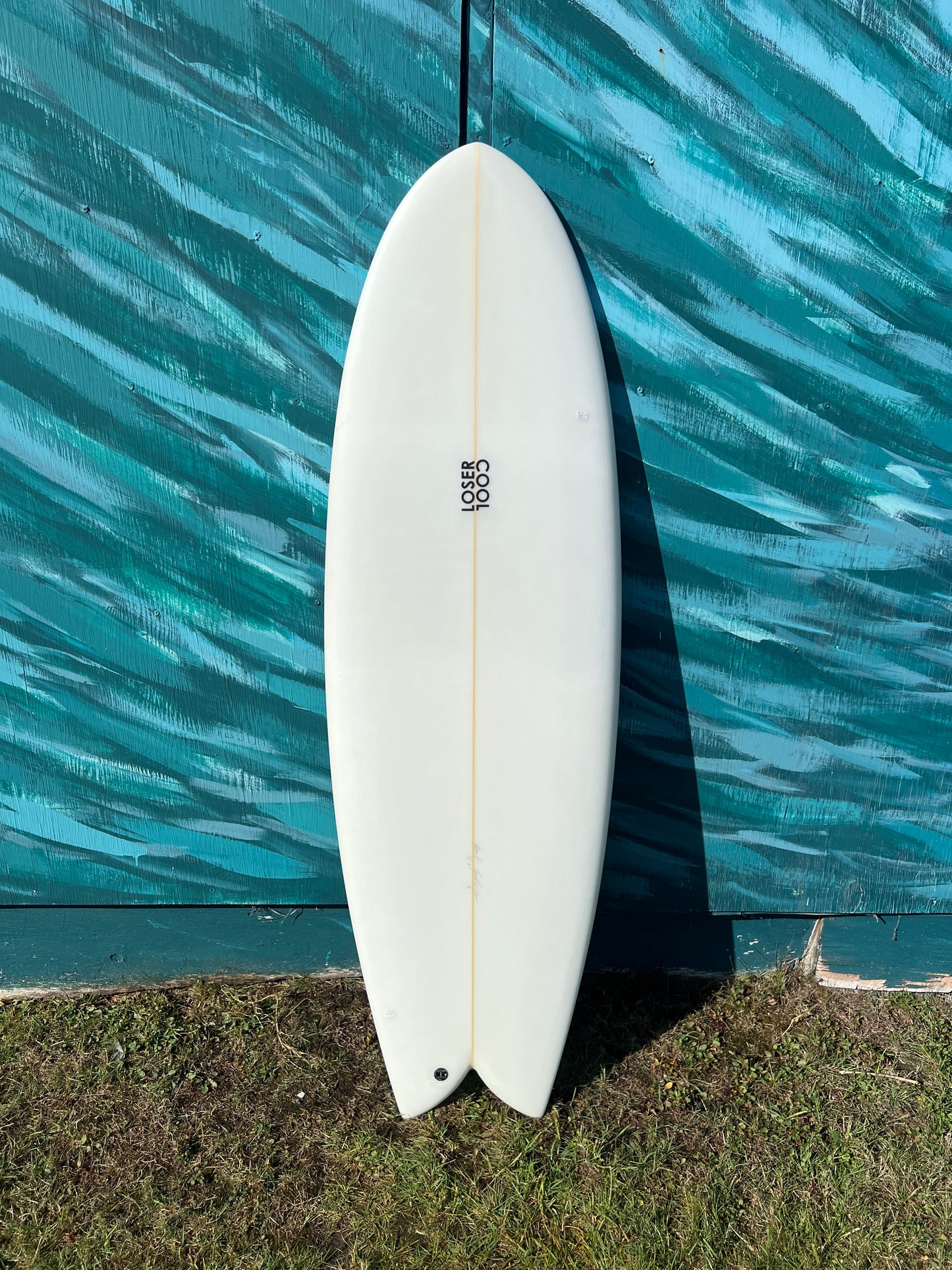 Loser Cool 5'7" Groveler Fish Shortboard Surfboard