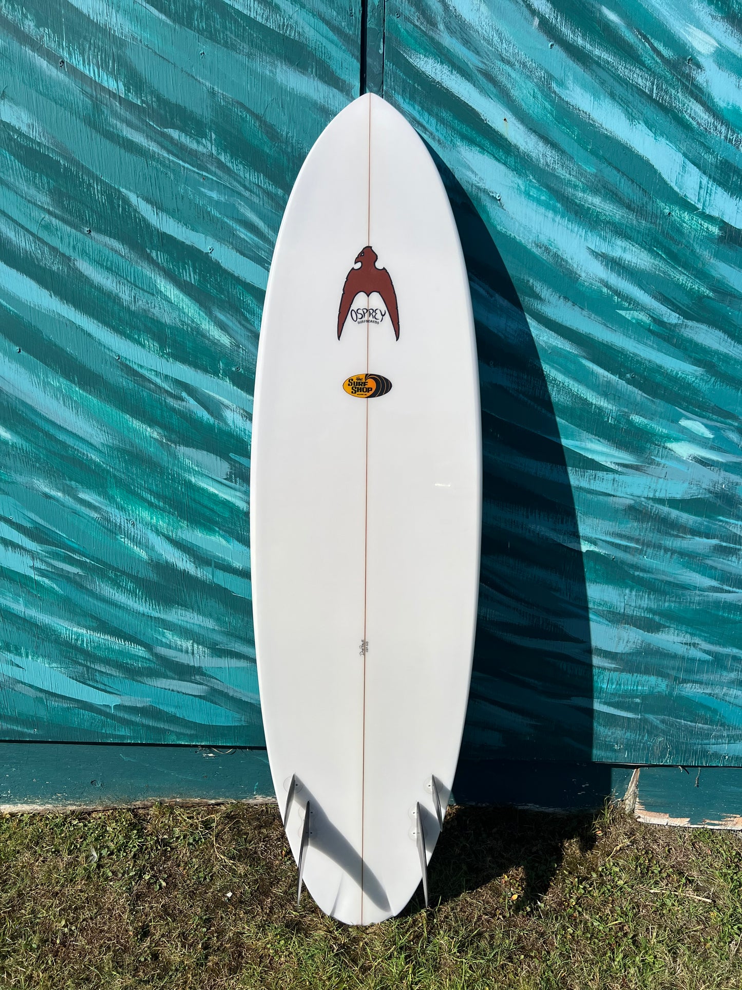 Osprey 6'2" Twinzer Shortboard Surfboard - Bottom