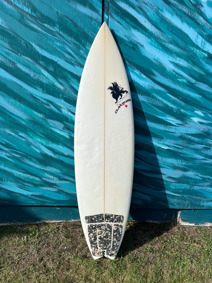 USED Greg Griffin 6'0" Fish Shortboard Surfboard