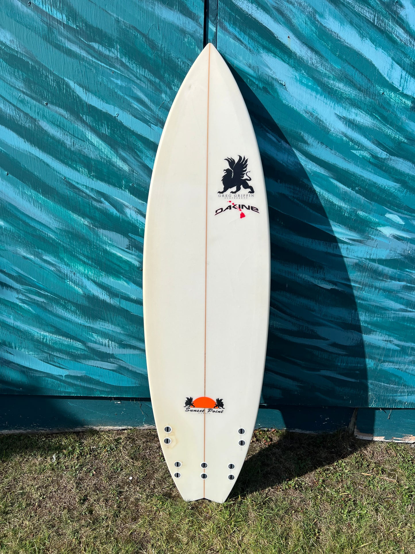 USED Greg Griffin 6'0" Fish Shortboard Surfboard