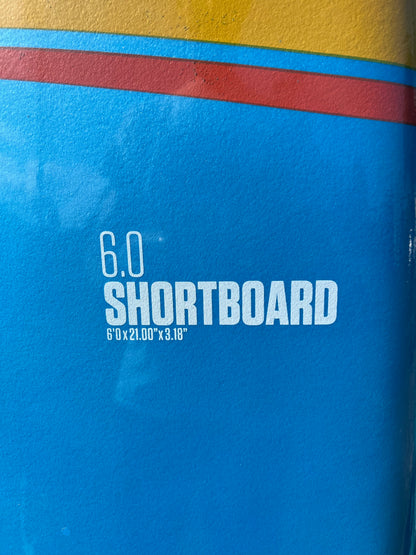 Tahe 6'0" Surf Paint Soft Shortboard Surfboard