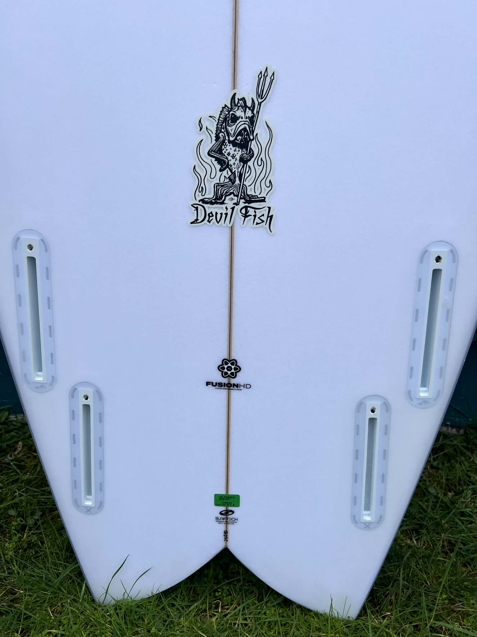 Timmy Patterson 6'0" "Devil Fish" Shortboard Surfboard - Fins