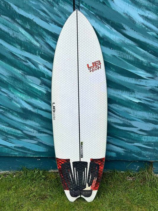 USED Lib Tech 5'4" "Funnelator" Shortboard Surfboard