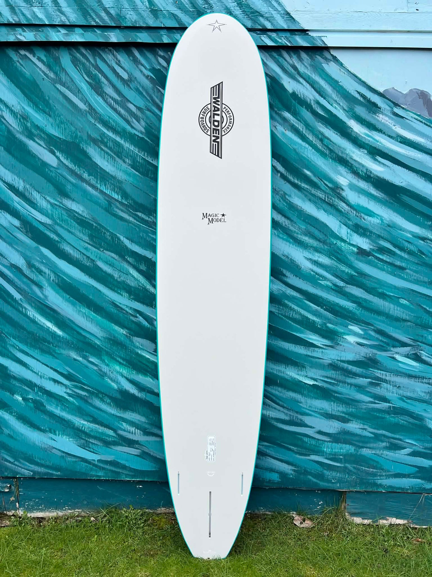Walden 9'0" "Magic Model" Softop Longboard Surfboard - Bottom