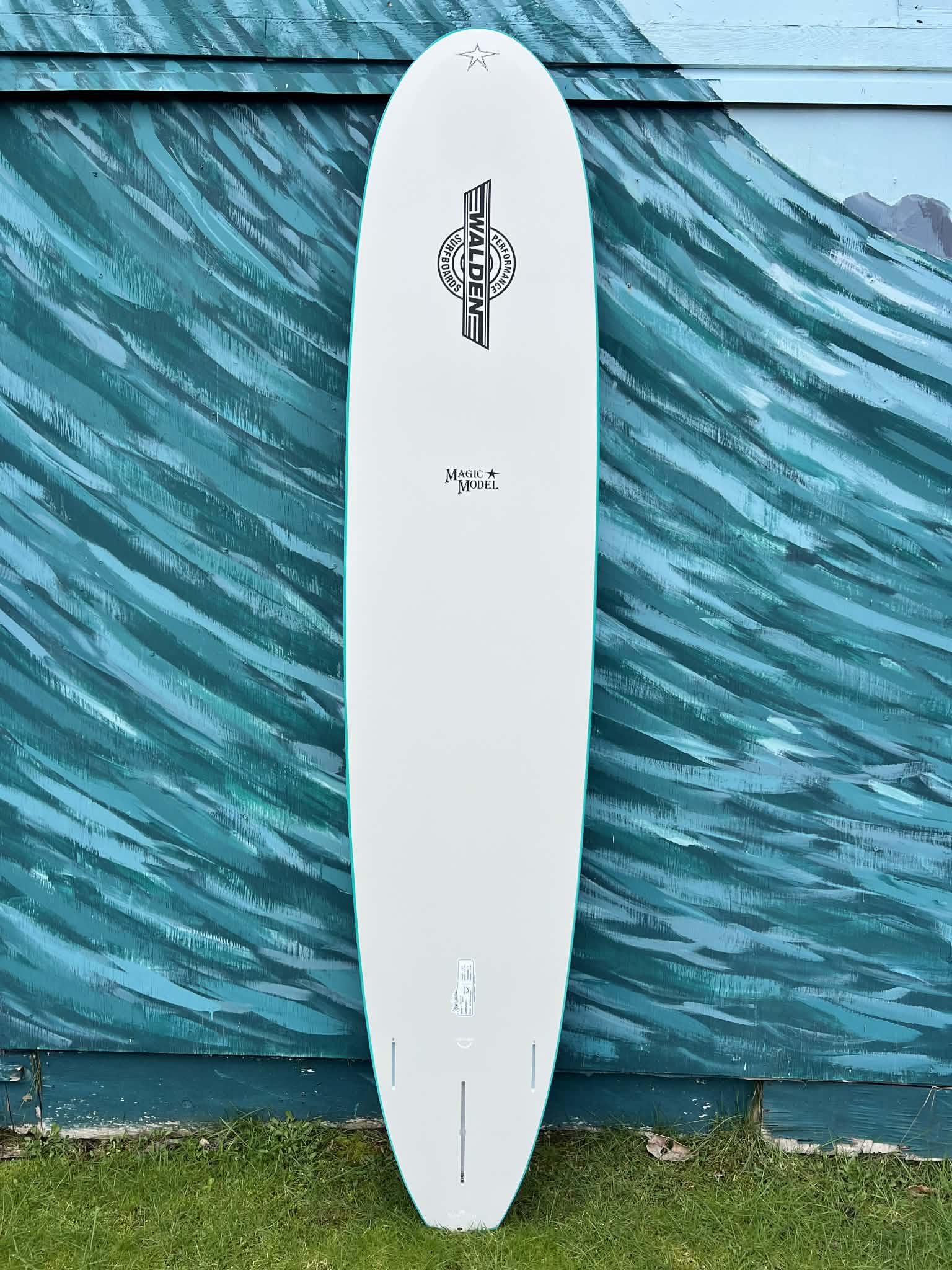 Walden 9'0" "Magic Model" Softop Longboard Surfboard - Bottom